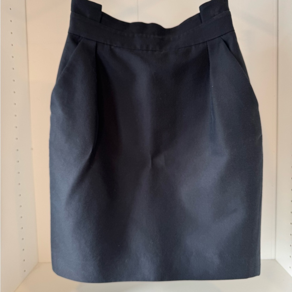 Kate Spade High Waist Lined Silk Pencil Skirt  with Pockets